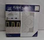 Floorpops Sullivan Peel & Stick Tiles Cream 12" X .6" Pack Of 10 Sh New. Price: $19.95.