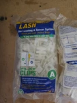 X3 Original Lash Qep 96(288)COUNT Tile Leveling Clips 1/16" Grout Lines New. Price: $20.00.