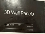 Art 3D A10315F Decorative Interior Wall Panels 30CM X Black Diamond New. Price: $31.50.