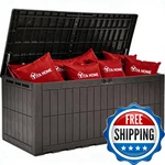 Yitahome Xxl 240 Gallon Extra Large Deck Waterproof Resin Outdoor Storage Lock New. Price: $282.31.