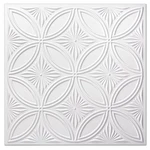 ART3D Decorative Pvc Drop Ceiling Tile 2FT X White,glue 24*24, New. Price: $70.99.