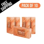 Pack Of 10 Himalayan Salt Tiles Top Quality 8X4X1 Authentic Spa Wall Decor New. Price: $95.99.