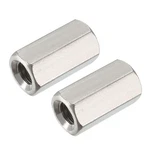 Uxcell M8 1.25-PITCH 24MM Length 304 Stainless Steel Metric Hex Coupling Nu... New. Price: $14.00.