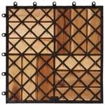 Patio Tile Deck Outdoor Interlocking Flooring For Decorative Vidaxl New. Price: $68.99.