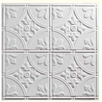 Genesis Designer Antique Pvc Ceiling Tile Waterproof Washable 2'L X 2'W White New. Price: $164.39.