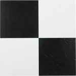 Sterling Self Adhesive 12-INCH Vinyl Floor Tiles, 20 X 12", Black An New. Price: $37.93.