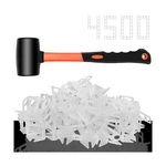Dgsl Leveling System, 4500 Spacers Clips 1/16 Inch Tools, Tile... New. Price: $77.24.