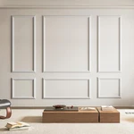 ART3D Pre-cut Wall Molding Set Of 6 Pcs, Ready-to-assemble Wainscoting Panels Fo New. Price: $86.54.