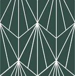 Floorpops FP3926 Beryl Peel & Stick Tiles, Green Emerald New. Price: $15.79.