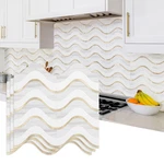 Vamos 10-SHEET Peel And Backsplash Seamless Tilestick On New. Price: $70.21.