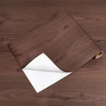 Waterproof Peel And Stick Vinyl Flooring Roll - Walnut Brown 12X413IN New. Price: $83.99.