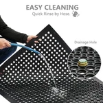 36" X 59" Rubber Floor Mats For Home Garage Industrial Anti-fatigue Drainage New. Price: $43.34.