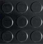Coin Grip 4 Ft. X 6 Black Commercial Grade Pvc Flooring New. Price: $89.28.