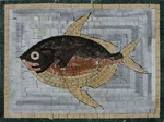 Colorful Sea Fish Tile Stones Marble Mosaic New. Price: $164.00.