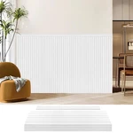 ART3D Wainscoting Wall Panel Kit, 37.8" 37.80" X 9.84" 0.24", Matte White New. Price: $137.16.