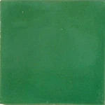 #S008) 90 Mexican Tiles Talavera Ceramic Handmade Solid Green Color New. Price: $90.13.