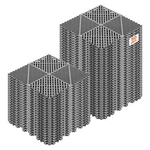 Vevor Interlocking Drainage Mats 12" X Pp Garage Floor Tiles Gray 50 Pack New. Price: $82.99.