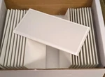 ART3D White 3"X 6" Peel And Stick Glass Tiles For Kitchen Backsplash (20 Pack) Open. Price: $19.99.