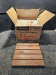 (qty 11) Yaheetech 591786 X 12IN Wood Flooring Tiles For Patio Garden -brown Open. Price: $88.91.