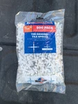 Barwalt 3/16 Rubber X Shaped Tile Spacer And Leveling System 500 Pack New. Price: $14.44.