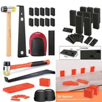 Professional Laminate Wood Flooring Installation Kit Kneepads 100/30 Pcs Spacers New. Price: $30.99.