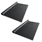 13X5 Ft Garage Floor Mat Roll Diamond Pattern Car Parking Protect Cover 2 Packs New. Price: $219.90.