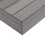 Newtechwood 3/4" X 1' Quick Composite Deck Tile Straight Trim Piece West/gray. Price: $12.99.
