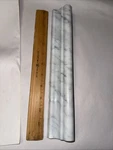 8 Pcs Carrara White Marble Chair Rail Trim For Luxurious Bathroom Decor 12"X2" New. Price: $44.00.
