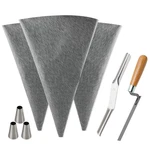3 Pack Tile Grout Masonry Mortar Bag, 12" By 24" Heavy Duty Cement Sealer Bag... New. Price: $31.95.