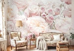 Wall Mural Paper Pink Rose Flowers 368X254 Cm Dining Room Decor New. Price: $116.34.