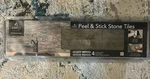 4-ASPECT Stone Weathered Quartz Peel & Stick Tiles 5.9" X 23.6". Price: $35.00.