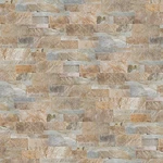 Ackland AKPLPQ9X24F-CA 9" 24" Quartzite Hardscape Wall Tile Amber Cream New. Price: $113.50.