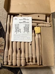 Solid American Hardwood-"highback Arm Chair" (unfinished Kit #120) New. Price: $78.99.