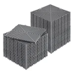 Interlocking Drainage Mat, 12 X Modular Cushion, 40 Pcs Splici New. Price: $97.55.