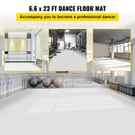 Dance Floor, 6.6X23FT Roll, Lyrical Style New. Price: $285.91.