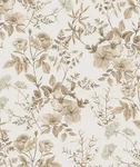 Erfoni 16.9" X118" Boho Floral Peel And Stick Wallpaper Beige Flower Leaf Co New. Price: $32.62.