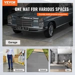 Garage Mat 4.9X19FT Vinyl Flooring Roll Anti-slide Diamond Texture New. Price: $82.29.