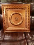25 Pack Antique Copper 'x Pvc Decorative Ceiling Tile Glue Up/grid Pcs. New. Price: $179.99.