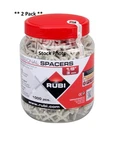 ** 2 Pack Rubi Tile 1/8 3MM Professional Spacers- 1000 Count New. Price: $42.99.