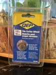 Roberts Qep, Pack, Value Leader, 1/2", Replacement Cutter Wheel New. Price: $18.99.