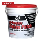 Dap All-purpose Stucco Ready To Use White Patch 1 Gal. Pack Of 4 New. Price: $116.68.