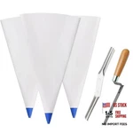 3 Pack Tile Grout Masonry Mortar Bags - 12"X24" Heavy Duty Blue New. Price: $25.90.