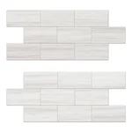 Peel And Stick Backsplash, 20-SHEET Wall Tiles 13.5" X 5.8" Pv... New. Price: $61.86.