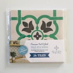 Mi Alma 6 X B-104 Vinyl Peel & Mosaic Tile Stickers 24 Count Nip New. Price: $8.00.
