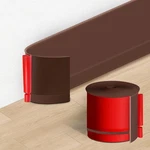 Yygcl 3 Inch 40 Feet Flexible Vinyl Wall Base Self Adhesive Cove Brown New. Price: $60.10.