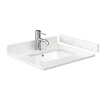 Wyndham Collection WCFVCA124STOPUNS 24" Cultured Marble Vanity - Carrara New. Price: $345.00.