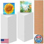 Zopeal 96 Pcs Ceramic Tiles For Crafts Coasters Include Unglazed White New. Price: $85.33.