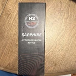 H2 Smart Hydrogen Cup Sapphire Water Bottle 32 Oz Glass Stainless Steel Portable New. Price: $9.00.
