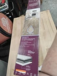 Virgil Island Oak Waterproof Laminate Wood Flooring 8" X 47.64 15.9SF Per Case New. Price: $30.00.