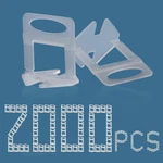 Tile Leveling System 1/16" Spacers Leveler Clips Diy Spacer... New. Price: $46.25.